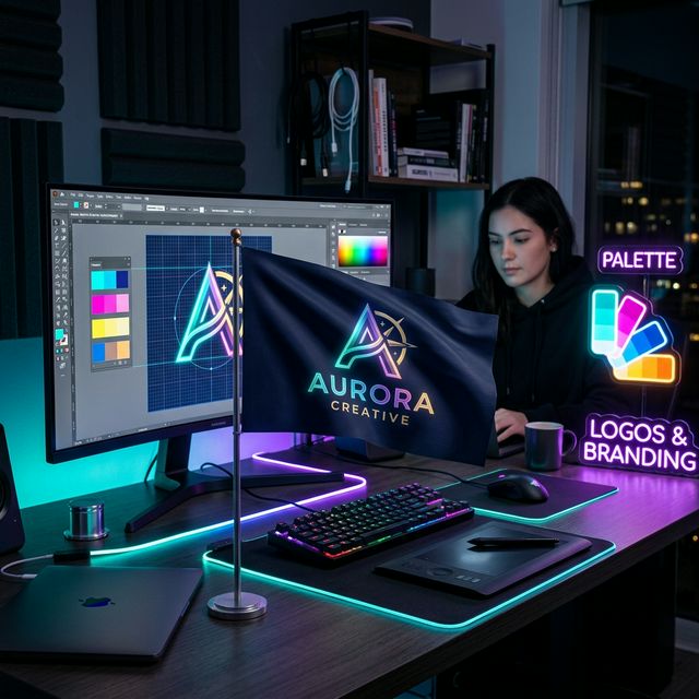Custom Flag design workspace